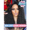 Lwigs New Arrivals Side Part Top Quality Clean Hairline HD Curly Lace Wig Styles 360 Lace Wigs Brazilian Virgin Hair NEW55