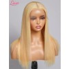 Affordable #613 Wig Human Hair Silky Straight Blonde Pre Plucked HD Lace Wig 13x4 Lace Front Wigs For Black Women Lwigs72