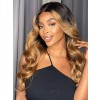 Affordable HD Lace Wigs Ombre Color Blonde Highlight Wig Body Wave Weave Hairstyles Best Human Hair Lace Wig Afterpay NEW09