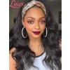 Black Hair Wig Glueless Wigs For Beginners Body Wave Hair Affordable Best Human Hair Wig Headband Wig Hairstyles Lwigs397