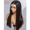 Brazilian Real Human Hair Wig Silky Straight Pre Plucked With Baby Hair Glueless HD Full Lace Wigs Lwigs88