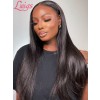 Lwigs Black Friday Deals Silky Straight Long Length Wigs And Highlight Color Body Wave Lace Closure Wig Bleached Knots BC08