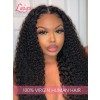 Brazilian Virgin Hair Top Grade 100 Human Hair Wigs Undetectable HD Lace Clean Hairline Curly Hair Style 13x6 Lace Front Wigs Lwigs110