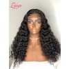 Brazilian Virgin Undetectable HD Lace Human Hair Full Lace Curly Wig With Baby Hair Glueless Natural Color Wig For Beginners Lwigs38