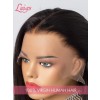 Brazilian Virgin Human Hair Lace Front Wig Bleached Knots Silky Straight Middel Part Human Hair Wigs LWigs39