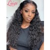 Brazilian Virgin Undetectable HD Lace Human Hair Full Lace Curly Wig With Baby Hair Glueless Natural Color Wig For Beginners Lwigs38