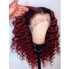 Burgendy Red Wine Color Glaming Deep Wave Curls Glueless Wig Dream HD Lace With Plucked Hairline 360 Lace Wig Beginners Friendly Lwigs363 (1)