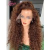 Chestnut Brown Lace Front Wig Undetectable HD Lace Wig Affordable Human Hair Wig LWigs67
