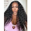 US Warehouse 48H Shipping Glueless Water Wave 200% Density Natural Hairline Wear And Go 5x5 HD Lace Closure Wigs US13