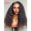 Deep Curly Healthy Natural Hair 136 HD Lace Frontal Wigs Brazilian Human Hair Hair Trends Glueless Frontal Wig MD11