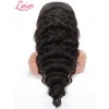 Deep Wave Human Hair HD Lace Bleached Single Knots Deep Parting Glueless Full Lace Wig For Beginners Lwigs259