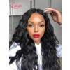 Brazilian Hair Loose Deep Wave Human Hair Natural Color Wig With Baby Hair Glueless Full Lace Wigs Lwigs60