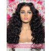HD Dream Swiss Lace 180% Density 6 Parting Space Loose Wave Pre-plucked Hairline 360 Lace Wig With Fake Scalp LWigs15