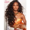 HD Dream Swiss Lace 180% Density 6 Parting Space Loose Wave Pre-plucked Hairline Lace Front Wig Lwigs15