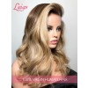 HD Lace Wig Bleached Knots Body Wave Wig Human Hair Ombre Blonde Color High Quality 13x4 Lace Front Wig Ombre Hair Color Ash Blonde Lwigs300