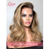HD Lace Wig Bleached Knots Body Wave Wig Human Hair Ombre Blonde Color High Quality 13x4 Lace Front Wig Ombre Hair Color Ash Blonde Lwigs300