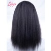 Natural Color Wig For Sale HD Lace Virgin Kinky Straight Remy Human Hair High Yaki Glueless Undetectable Full Lace Wig Lwigs80