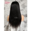 High Quality Virgin Human Hair Silky Straight Undetectable Lace 360 Lace Wigs With Natural Hairline For Balck Women Lwigs62