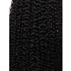 Lwigs Most-Fit 3 In 1 Half Wig Spanish Curl Quick Install Flip Over Curly Human Hair Wigs With Draw-string UD08