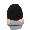Lwigs Most-Fit Afro Kinky Curly Put On & Go Invisible Drawstring Seamless Flip Over 3 In 1 Half Wig UD09