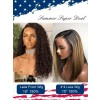 Independence Day Wig Combo Sale Brazilian Virgin Human Hair Frontal Curly Wig Hairstyles With Highlight Color Wig Bob Pay 1 Get 2 Wigs ID04