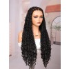 Lwigs Most-Fit Cap Handmade 180% Density Real Skinlike HD Full Lace Knotless Long Boho Box Braided Wig UD04