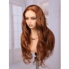 Lwigs Most-Fit Cap Invisible Knots #4B Brown Body Wave 11x6 HD Lace Front Wigs With Realistic Hairline UD15