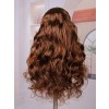 Lwigs Most-Fit Cap Chocolate Brown #4A Body Wave Versatile Styling C-Part 11x6 Lace Frontal Wigs UD14