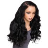 Lwigs Most-Fit Cap Skinlike HD Lace Frontal Wig Body Wave Pre-plucked Natural Hairline Free Part 11x6 Front Wigs UD06