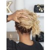 Lwigs Most-Fit Cap Ombre Blonde Color Knotless Boho Curls Braided HD Full Lace Wigs With Baby Hair UD17