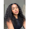 Lwigs 13x4 Affordable Transparent Lace Front Wig Highlight Color Straight Hair And Curly Hair Combo Deal Lace Wig Human Hair CS07