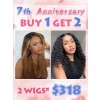 Lwigs 13x4 Affordable Transparent Lace Front Wig Highlight Color Straight Hair And Curly Hair Combo Deal Lace Wig Human Hair CS07