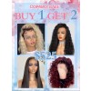 Lwigs Buy 1 Get 4 Combo Sale Brazilian Human Hair #613 Blonde Color Undetectable Swiss Lace Front Wigs Special Price CS04