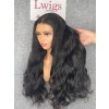 Lwigs Custom Wig High Grade 100% Virgin Human Hair 13x6 HD Lace 22 Inches 180% Density Bleached Single Knots Frontal Wig Custom10