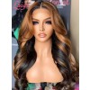 Lwigs Full Lace Wigs Back In Stock Beginner Friendly Body Wave Highlight Color HD 360 Lace Wig Bleached Knots NEW42