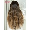 Lwigs Glueless Wigs Wavy 8x6 HIghlight Color Dream 007 Lace 100% Human Hair Wig LWX03