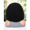 Lwigs Most-Fit Afro Kinky Curly Heavy 250% Density Put On & Go Invisible Drawstring Seamless Flip Over 3 In 1 Half Wig UD09