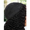 Lwigs Most-Fit 3 In 1 Half Wig Spanish Curl Quick Install Flip Over Curly Human Hair Wigs With Draw-string UD08