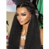 Lwigs Beginner Friendly 10s Install Human Hair Wear And Go Wig Kinky Straight 7x6 Glueless Wigs With Breathable Cap PR09