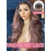 Lwigs New Arrivals Bleached Knots Upgrade 7x6 Dream Lace Ombre Brown Color Body Wave Human Hair Ready & Go Wig PR16