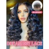 Lwigs New Arrivals Breathable Cap Wear Go Dream 007 Lace Wigs Pre-plucked Hairline Wavy 7x6 Glueless Wig Beginner Friendly PR13
