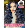Lwigs New Arrivals Breathable Cap Wear Go Dream 007 Lace Wigs Pre-plucked Hairline Wavy 8x6 Glueless Wig Beginner Friendly PR13