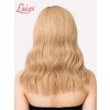 Lwigs New Arrivals Custom Style Toppee 7"x8" Courtney With Curtain Bangs Mono Part Left Part Remy Human Hair Topper TOP04