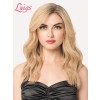 Lwigs New Arrivals Custom Style Toppee 7"x8" Courtney With Curtain Bangs Mono Part Left Part Remy Human Hair Topper TOP04