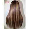 Lwigs New Arrivals Glueless Wig Silky Straight Blonde Highlight Color Pre Plucked 007 Dream Lace 8x6 Ready To Go Lace Wigs PR19