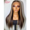 Lwigs New Arrivals Glueless Wig Silky Straight Blonde Highlight Color Pre Plucked 007 Dream Lace 8x6 Ready To Go Lace Wigs PR19
