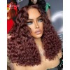 Lwigs New Arrivals HD Lace Pre-plucked Hairline Deep Curly Hairstyles 13x6 Lace Front Wig With Bleached Single Knots NEW63V