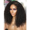 Lwigs New Arrivals Kinky Curly 180% Density Fast Shipping Unprocessed Virgin Human Hair 360 HD Lace Wig For Beginners NEW28