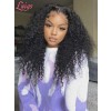 Lwigs New Arrivals Pay 1 Get 1 Free 100% Virgin Human Hair 16 Body Wave & 18 Curly Hairstyles 13x4 HD Lace Front Wig CS11