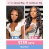 Lwigs New Arrivals Pay 1 Get 1 Free 12 Kinky Curly Short Hair & 18 Loose Wave 5x5 HD Lace Closure Wigs 150% Density Combo Deal CS